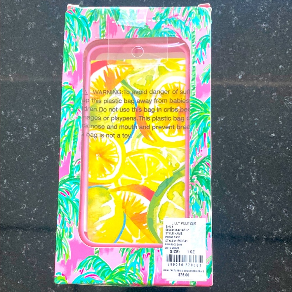 Lilly Pulitzer Lemon Print Phone Case - Yellow